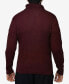 ფოტო #3 პროდუქტის Men's Ribbed Pattern Turtleneck Sweater