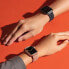 Фото #3 товара Аксессуары для умных часов Uniq Pasek Aspen Apple Watch 40/41mm pleciony розовый/цитрусовый