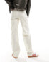 & Other Stories relaxed fit tapered jeans in natural W29 - фото #4