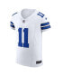 ფოტო #2 პროდუქტის Men's Micah Parsons White Dallas Cowboys Vapor F.U.S.E. Elite Jersey