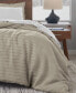 Фото #3 товара French Linen Cotton Pinstripe 3-pc Duvet Set, Full/Queen