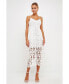 Women's Lace Cami Midi Dress