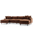 Фото #1 товара Mariyah Fabric 3-Pc. Double Chaise, Created for Macy's