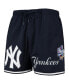 Men's Navy New York Yankees 1999 World Series Mesh Shorts 2XL - фото #3