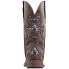 Фото #6 товара Roper Kennedy Glitter Tooled Inlay Square Toe Cowboy Womens Brown Casual Boots