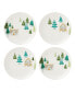 Фото #1 товара Balsam Lane 4-Piece Accent Plate Set