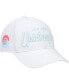 Фото #1 товара Men's x Uninterrupted White New York Nets Logo Snapback Hat