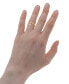 ფოტო #2 პროდუქტის Diamond Bezel Bypass Ring (1/10 ct. t.w.) in 14k Gold, Created for Macy's