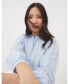 ფოტო #1 პროდუქტის Women's Mallie Stripe Shirt