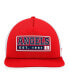 Фото #3 товара Men's Red, White Los Angeles Angels Foam Trucker Snapback Hat