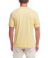 Фото #2 товара Men's Short Sleeve Melange Henley Shirt