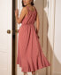 Фото #2 товара Платье CUPSHE Женское с разрезом по бокам "Роза"