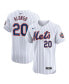 ფოტო #1 პროდუქტის Men's Pete Alonso White New York Mets Home Elite Jersey