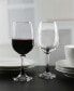 Set of 4 - 11.7 oz Clear Glass Wine Goblet