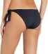 Фото #2 товара Volcom 257449 Women's Simply Seam Tie Side Bikini Bottom Black Swimwear Size M