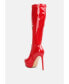 Фото #2 товара shawtie high heel stretch patent calf boots