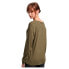 ფოტო #2 პროდუქტის SUPERDRY W6011808A Long Sleeve V Neck T-Shirt