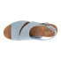 Фото #4 товара TOMS Claudine Wedge Womens Blue Casual Sandals 10020759T-450