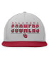 Фото #4 товара Men's Gray Oklahoma Sooners Hudson Snapback Hat