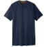 Фото #1 товара Big & Tall by KingSize Heavyweight Longer-Length Short-Sleeve Henley Shirt