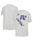 ფოტო #2 პროდუქტის Big Boys White Team USA Skiing Scattered Swatch T-shirt