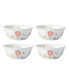 Фото #1 товара Butterfly Meadow 4-Piece Large All-Purpose Bowl Set
