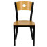 Фото #2 товара Hercules Series Black Circle Restaurant Chair