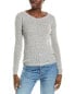 Фото #1 товара Sofiacashmere Pointelle Scoop Neck Cashmere Sweater Women's