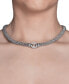 ფოტო #2 პროდუქტის Diamond Circle Mesh 17" Statement Necklace (1/3 ct. t.w.) in Sterling Silver