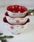 Фото #4 товара Winterfest 3 Piece Nesting Bowl Set