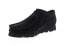 Фото #8 товара Clarks Wallabee Gore-Tex GTX 26149449 Mens Black Suede Oxfords Casual Shoes
