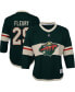 ფოტო #2 პროდუქტის Toddler Boys and Girls Marc-Andre Fleury Green Minnesota Wild Home Replica Player Jersey