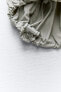 Фото #16 товара Объемная юбка миди из нейлона ZARA