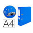 Ring binder Liderpapel AZ24 Blue A4 (1 Unit)