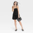 Фото #2 товара Women's Mini Bubble Dress - A New Day Black XS