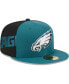 ფოტო #1 პროდუქტის Men's Midnight Green Philadelphia Eagles Gameday 59FIFTY Fitted Hat