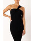 ფოტო #4 პროდუქტის Women's Halle One Shoulder Midi Dress