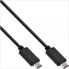 InLine USB 3.1 Typ C - 2m - 2 m - USB C - USB C - USB 3.2 Gen 2 (3.1 Gen 2) - Male/Male - Black