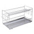 SAUVIC 50 cm stainless steel dish drainer - фото #2