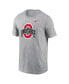 Men's Ohio State Buckeyes Primetime Evergreen Logo T-Shirt Серый, L - фото #3