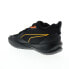 Фото #11 товара Puma Playmaker Pro Laser 37832301 Mens Black Mesh Athletic Basketball Shoes