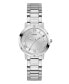ფოტო #1 პროდუქტის Women's Silver-Tone Stainless Steel Bracelet Watch, 34mm