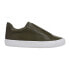 Фото #1 товара London Fog Francis Low Slip On Mens Green Sneakers Casual Shoes CL30373M-G