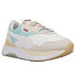 Puma Cruise Rider Gl Lace Up Womens Off White Sneakers Casual Shoes 381881-01