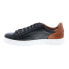 Bruno Magli Raffaele BM1RFLA0P Mens Black Leather Lifestyle Sneakers Shoes
