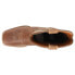Фото #4 товара Ботинки Justin Boots Stampede Tooled-Inlay Embroidered Soft Toe Work для мужчин в коричневом цвете