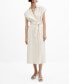 ფოტო #1 პროდუქტის Women's Belt Wrap Dress