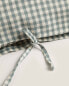 Фото #6 товара Children’s gingham muslin pillowcase