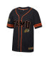 Фото #2 товара Men's Black Florida A&M Rattlers Free Spirited Mesh Button-Up Baseball Jersey