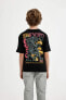 Erkek Çocuk T-shirt C3172a8/bk81 Black